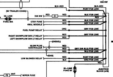 1993 chevy silverado junction box|1993 Silverado junction block diagram.